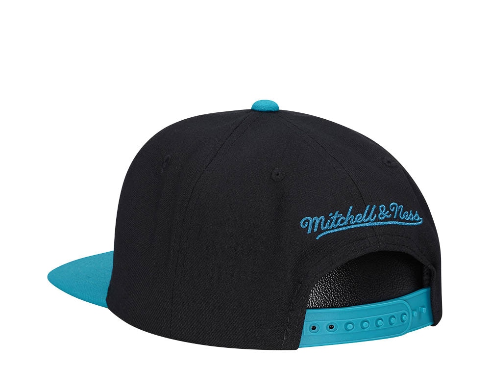 Mitchell & Ness San Jose Sharks Vintage Script Snapback Gorra