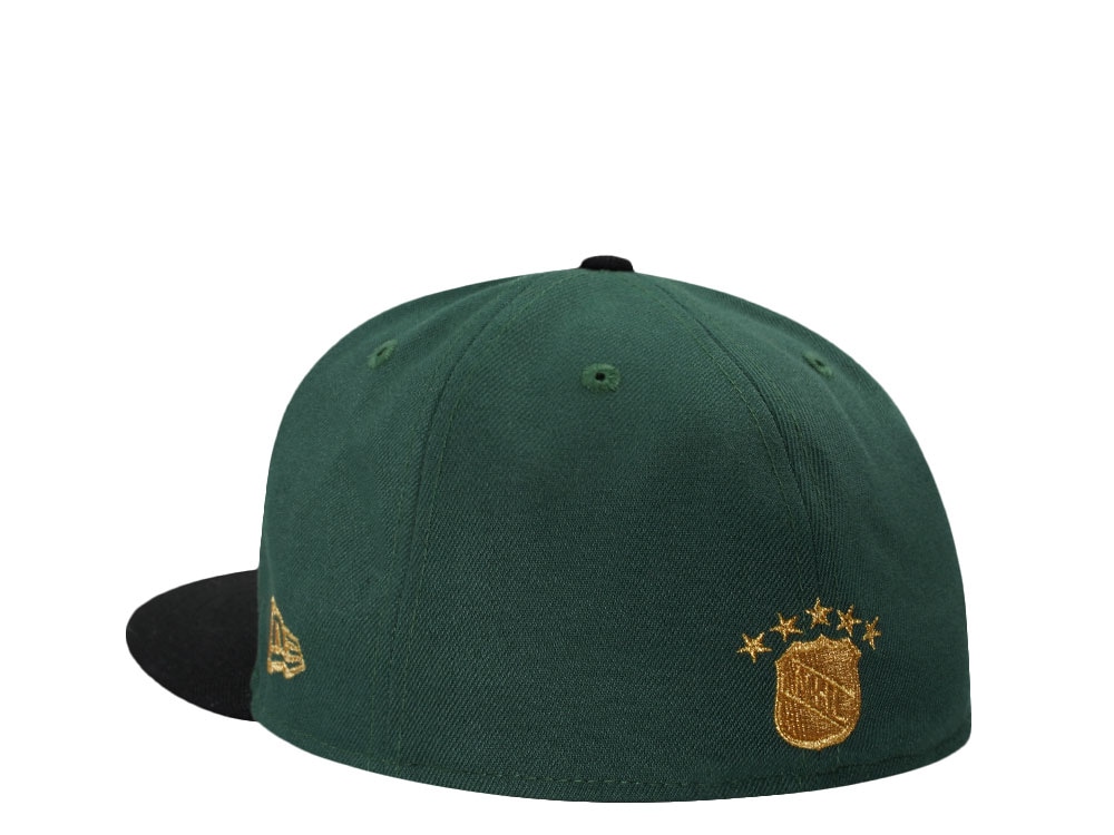 New Era Dallas Stars 20th Anniversary Green Two Tone Edition 59Fifty Fitted Gorra
