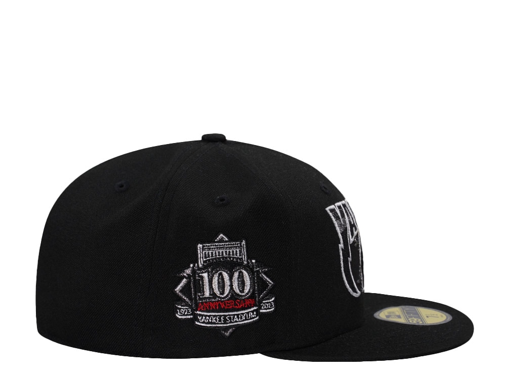 New Era New York Yankees 100th Anniversary Black Prime Edition 59Fifty Fitted Gorra