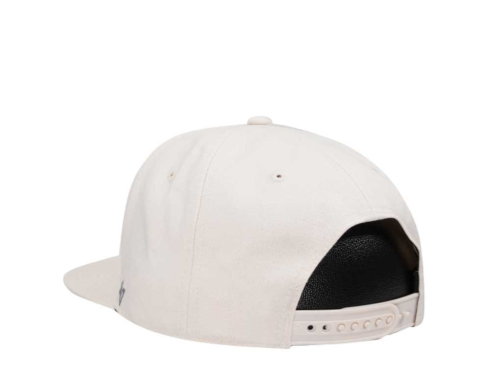 47Brand Los Angeles Dodgers Ballpark Natural Captain MVP Snapback Gorra