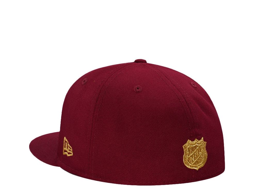New Era Colorado Avalanche 10 Seasons 24K Maroon Prime Edition 59Fifty Fitted Gorra