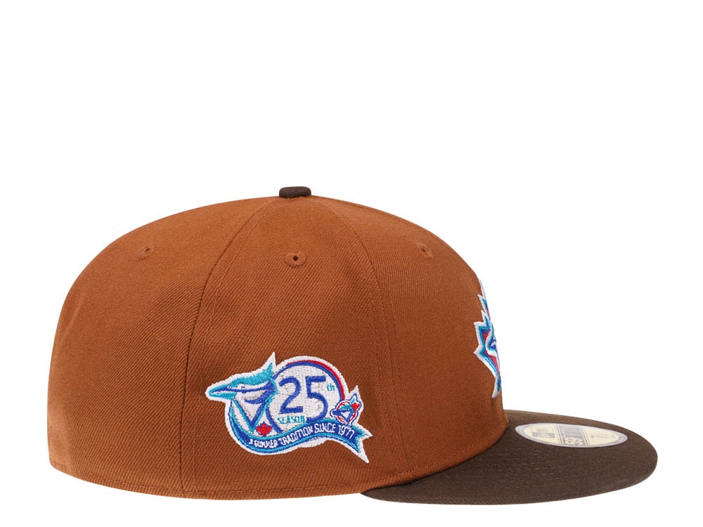 New Era Toronto Blue Jays 25th Anniversary Bourbon and Suede Edition 59Fifty Fitted Gorra