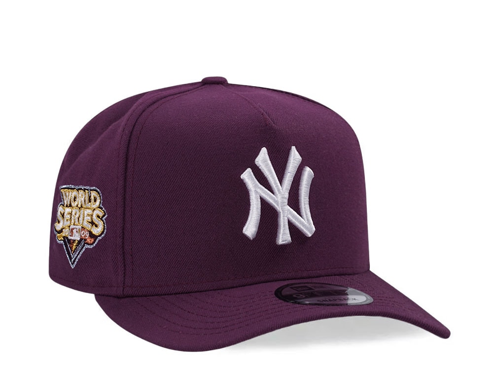 New Era New York Yankees World Series 2009 Real Plum Edition 9Fifty A Frame Snapback Gorra