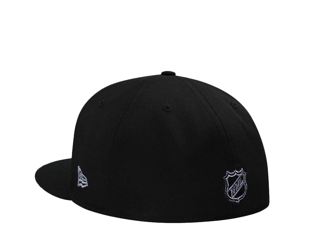 New Era Utah Hockey Club Inaugural Season 2024 Black Metallic Edition 59Fifty Fitted Gorra