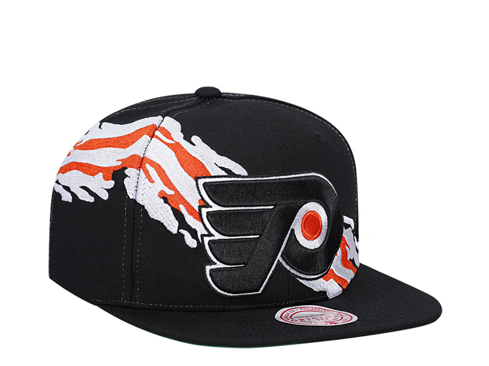 Mitchell & Ness Philadelphia Flyers Vintage Paintbrush Snapback Gorra