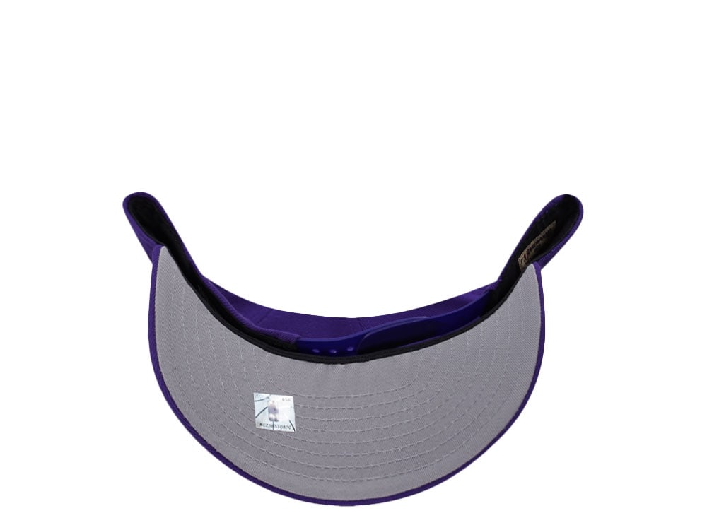 New Era Los Angeles Lakers NBA Finals 2000 Purple Prime Edition 9Fifty A Frame Snapback Gorra