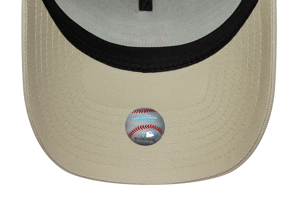 New Era New York Mets Outline Script Stone Edition 9Forty A Frame Snapback Gorra