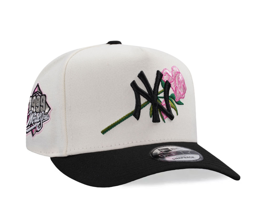 New Era New York Yankees World Series 1999 Chrome Two Tone Edition 9Fifty A Frame Snapback Gorra