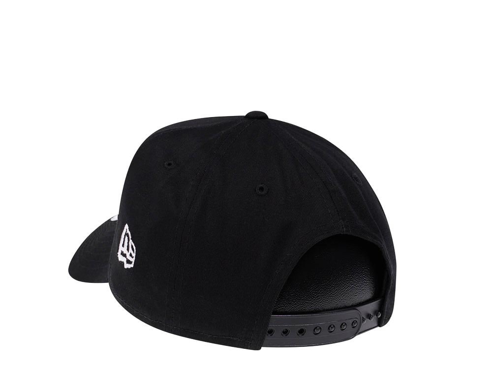 New Era Houston Astros Black 9Forty A Frame Snapback Gorra
