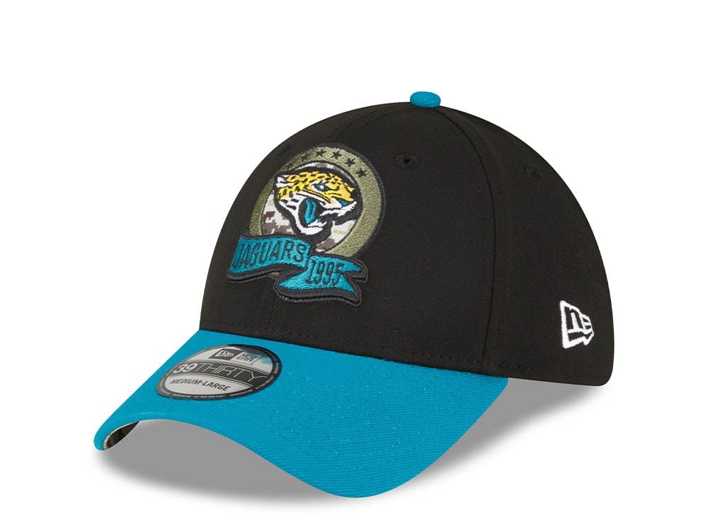 New Era Jacksonville Jaguars Salute to Service 2022 39Thirty Stretch Gorra