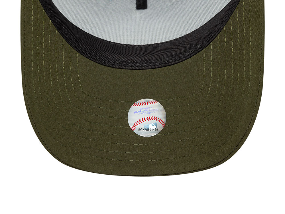 New Era Los Angeles Dodgers Olive Edition 9Forty A Frame Trucker Snapback Gorra