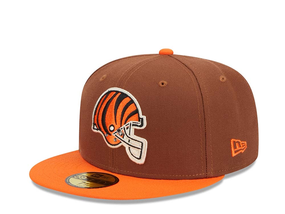 New Era Cincinnati Bengals 50th Anniversary Harvest Two Tone Edition 59Fifty Fitted Gorra