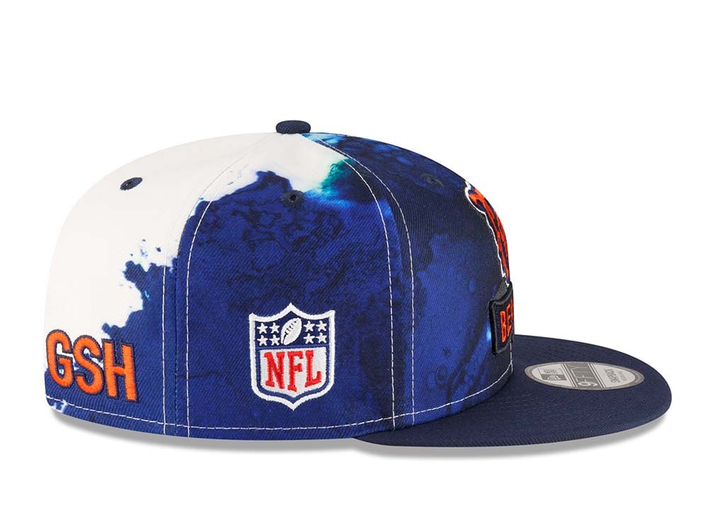 New Era Chicago Bears Ink NFL Sideline 2022 9Fifty Snapback Gorra