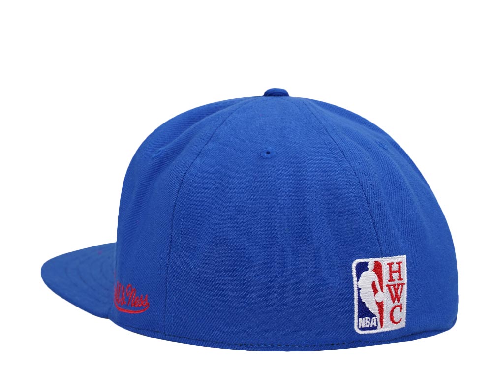 Mitchell & Ness Denver Nuggets Logo History Hardwood Classic Dynasty Fitted Gorra