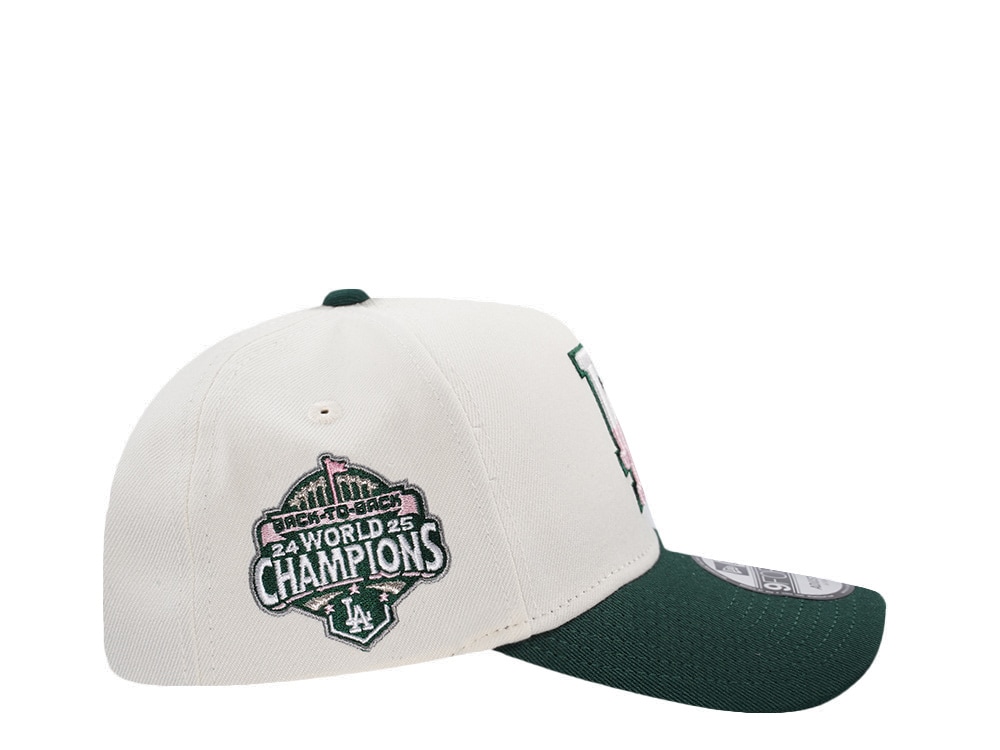 New Era Los Angeles Dodgers Back to Back Champions Chrome Two Tone Edition 9Forty A Frame Snapback Gorra