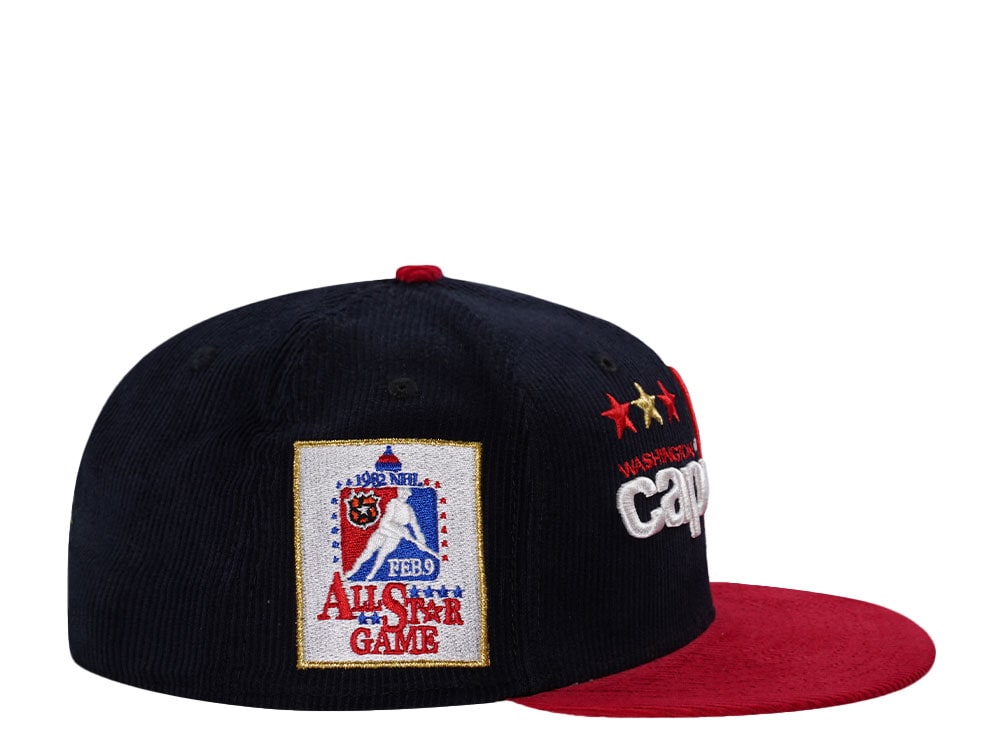 New Era Washington Capitals All  Star Game 1982 Corduroy Prime Edition 59Fifty Fitted Gorra