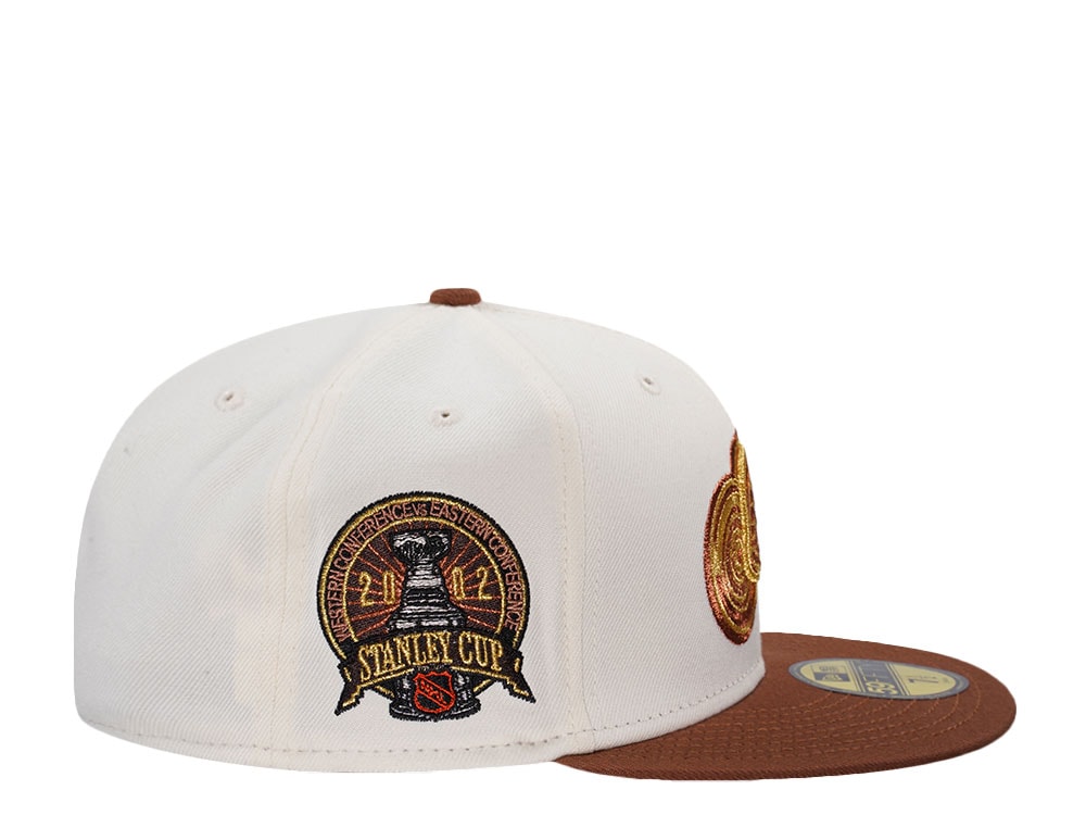 New Era Detroit Red Wings Stanley Cup 2002 Chrome Two Tone Edition 59Fifty Fitted Gorra