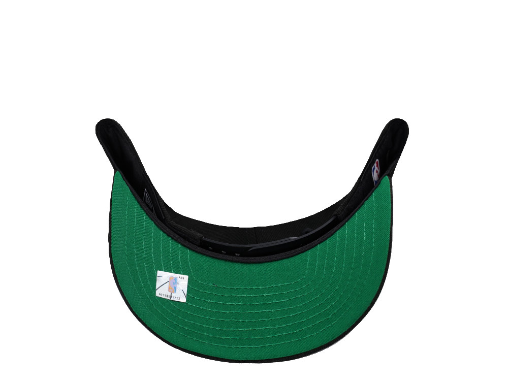 New Era  Boston Celtics Black Metallic Green A Frame 9Fifty Snapback Gorra
