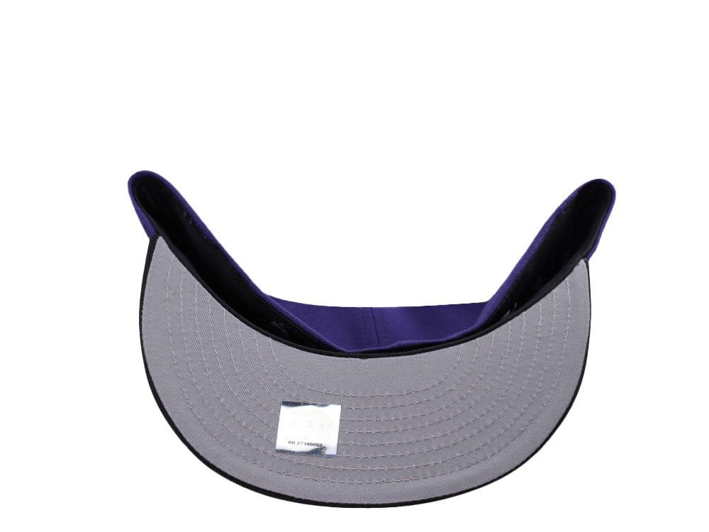 New Era Las Vegas 51s Midnight Camo Visor Purple Two Tone Edition 59Fifty Fitted Gorra
