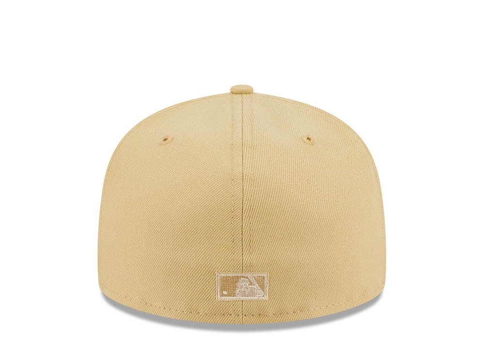 New Era Seattle Mariners 40th Anniversary Raffia Front Vegas Gold Edition 59Fifty Fitted Gorra
