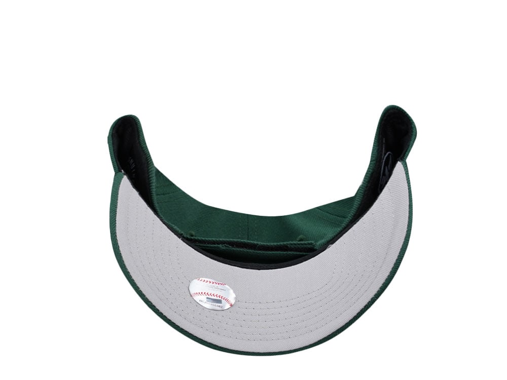 47Brand Oakland Athletics Green MVP Kids Strapback Gorra