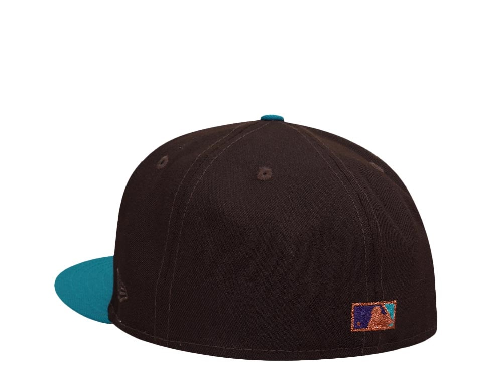 New Era Arizona Diamondbacks Inaugural Season 1998 Burned Copper Two Tone Edition 59Fifty Fitted Gorra