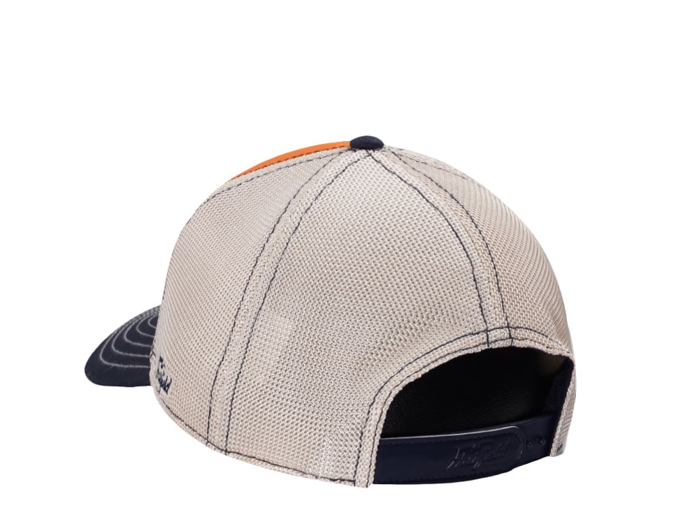 Hatfield Truck Orange Ivory Trucker Snapback Gorra