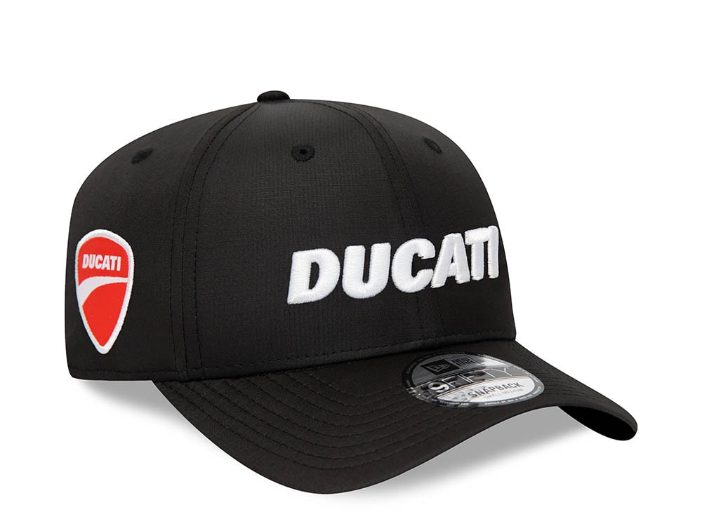 New Era Ducati Black Ripstop Edition 9Fifty Snapback Gorra