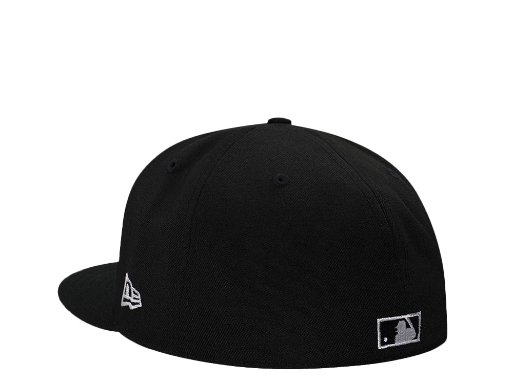 New Era Atlanta Braves World Series 1995 Black and White Prime Edition 59Fifty Fitted Gorra