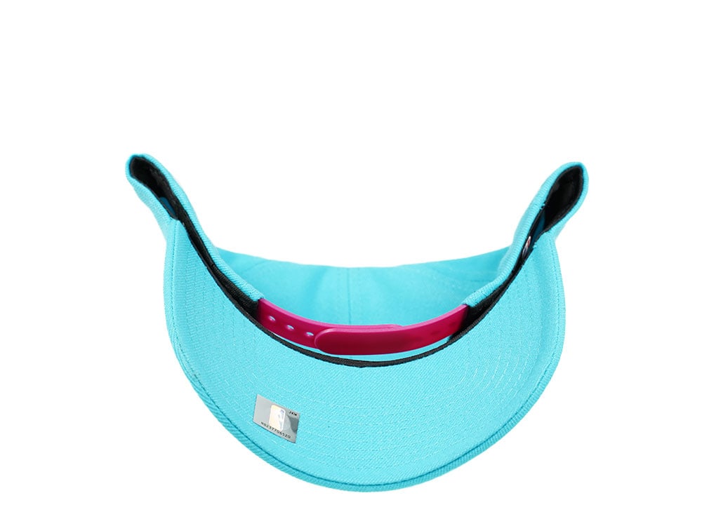 New Era Miami Heat Vice Edition Teal 9Forty Snapback Gorra