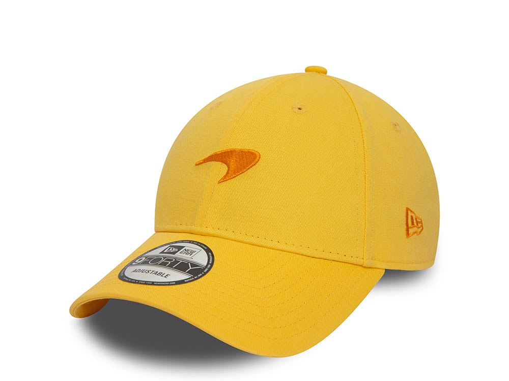 New Era Mclaren Racing Seasonal Yellow 9Forty Strapback Gorra