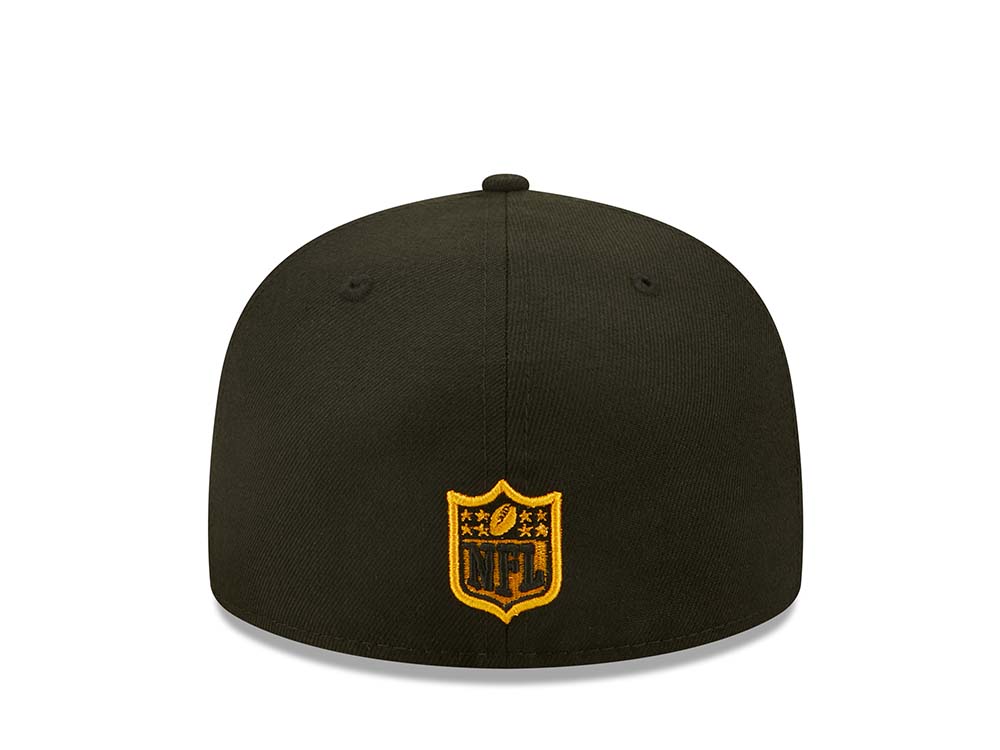 New Era Pittsburgh Steelers 6x Champions - Black Groovy Edition 59Fifty Fitted Gorra
