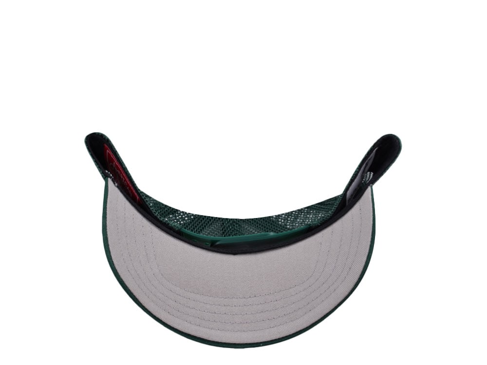 American Needle Mack Trucks Dark Green Valin Trucker Snapback Gorra