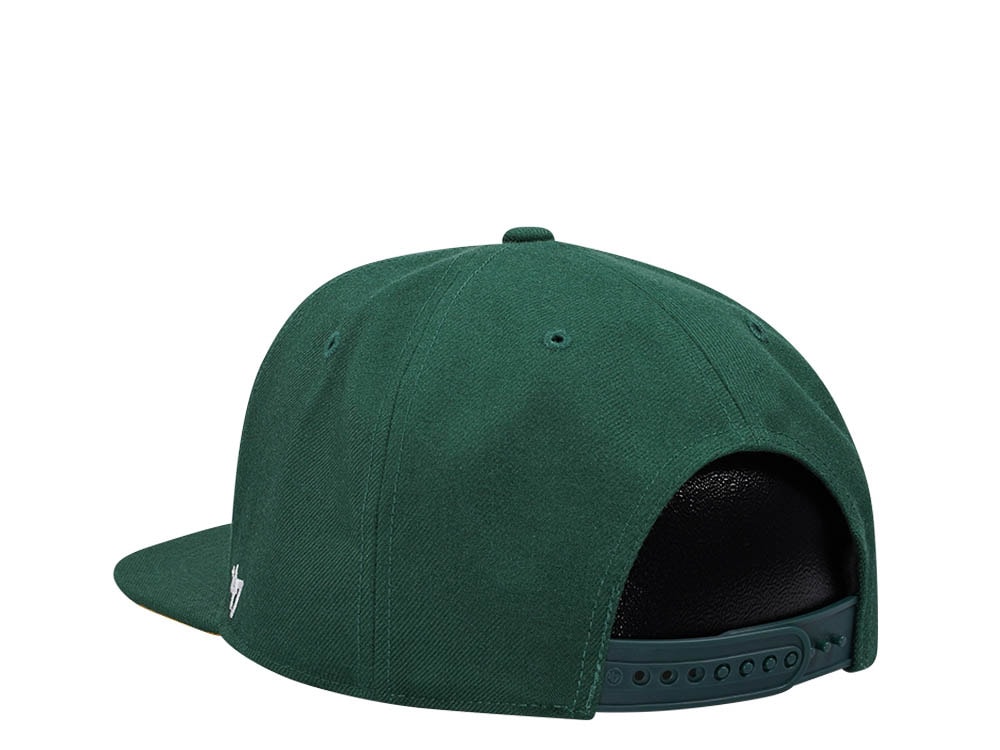 47Brand Oakland Athletics World Series 1989 Dark Green Sure Shot Under Captain Snapback Gorra