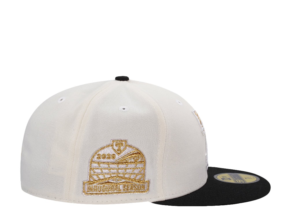 New Era Texas Rangers Inaugural Season Chrome Two Tone Edition 59Fifty Fitted Gorra