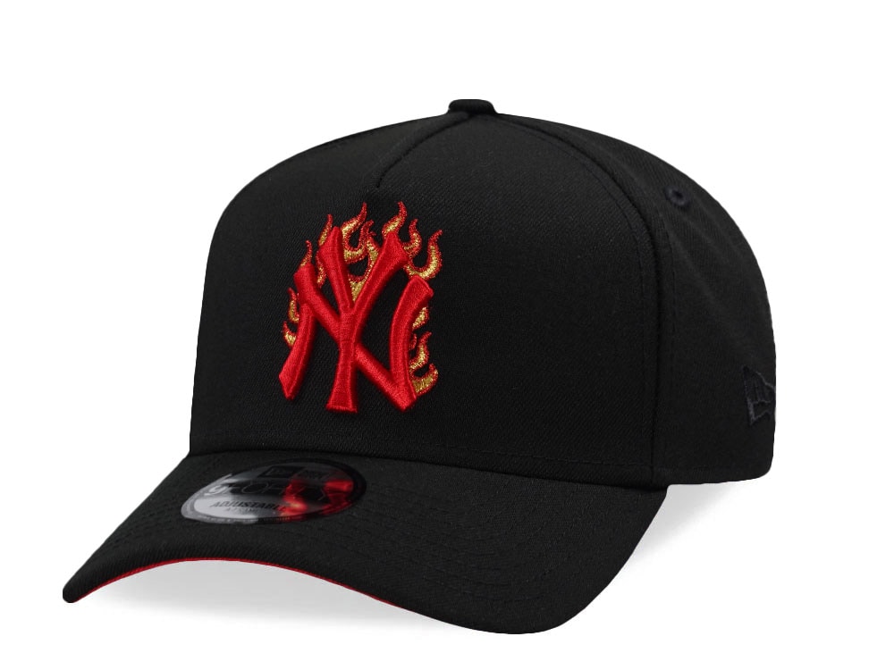 New Era New York Yankees Flame Red Prime Edition 9Forty A Frame Snapback Gorra