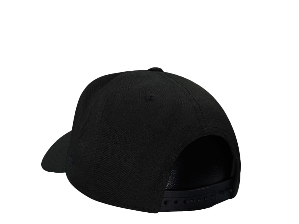 New Era Oakland Athletics Black Silver 9Fifty A Frame Snapback Gorra