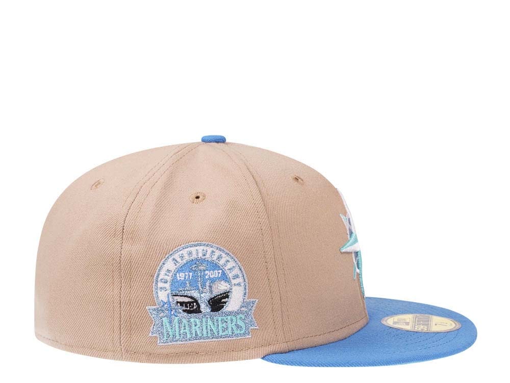 New Era Seattle Mariners 30th Anniversary Iced Two Tone Edition 59Fifty Fitted Gorra