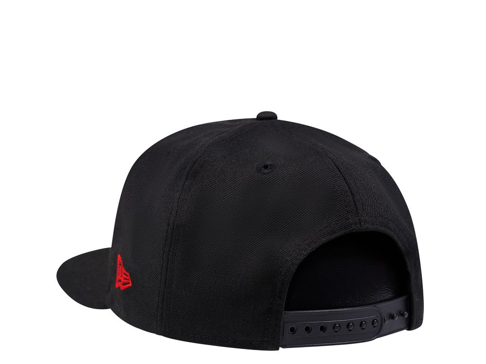 New Era Chicago Bulls Red Horn Edition 9Fifty Snapback Gorra