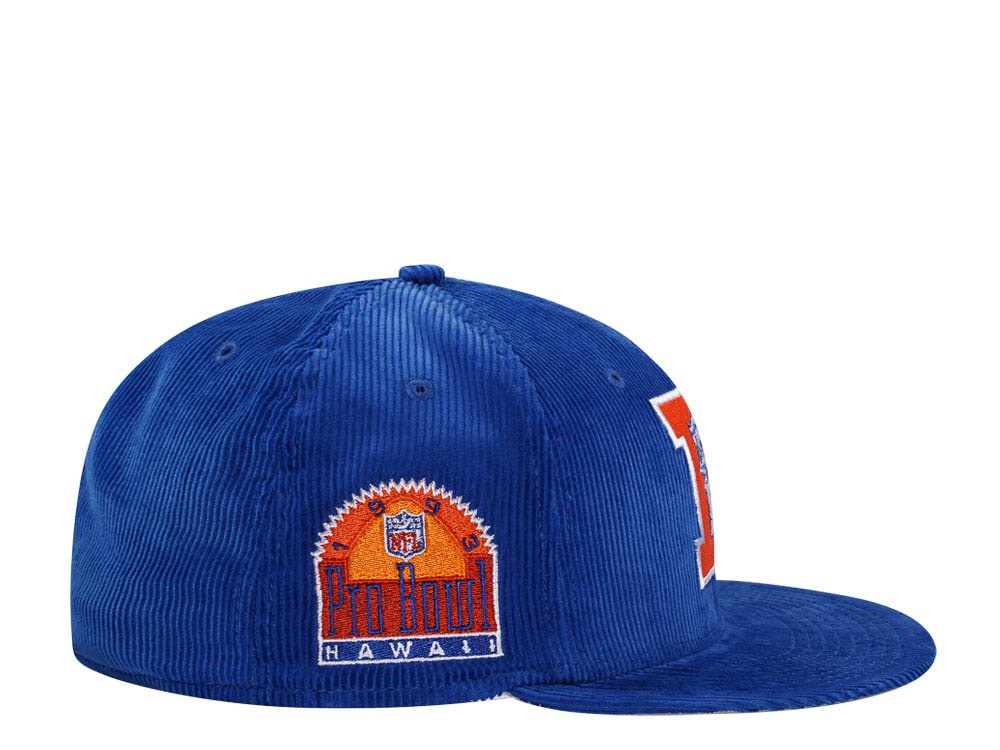 New Era Denver Broncos Pro Bowl Hawaii 1993 Throwback Cord Edition 59Fifty Fitted Gorra