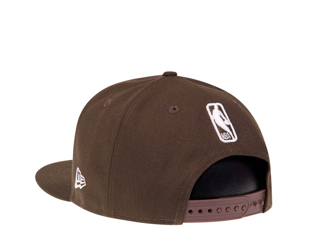 New Era Boston Celtics Walnut Classic Edition 9Fifty Snapback Gorra
