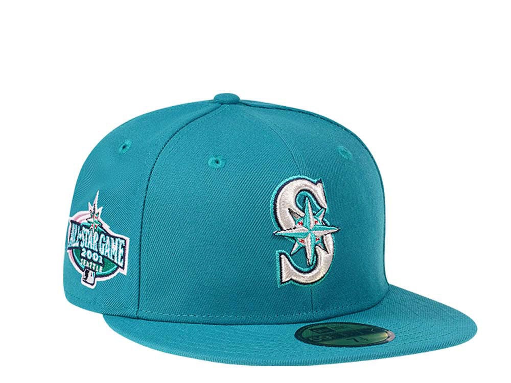 New Era Seattle Mariners All Star Game 2001 Pink Edition 59Fifty Fitted Gorra
