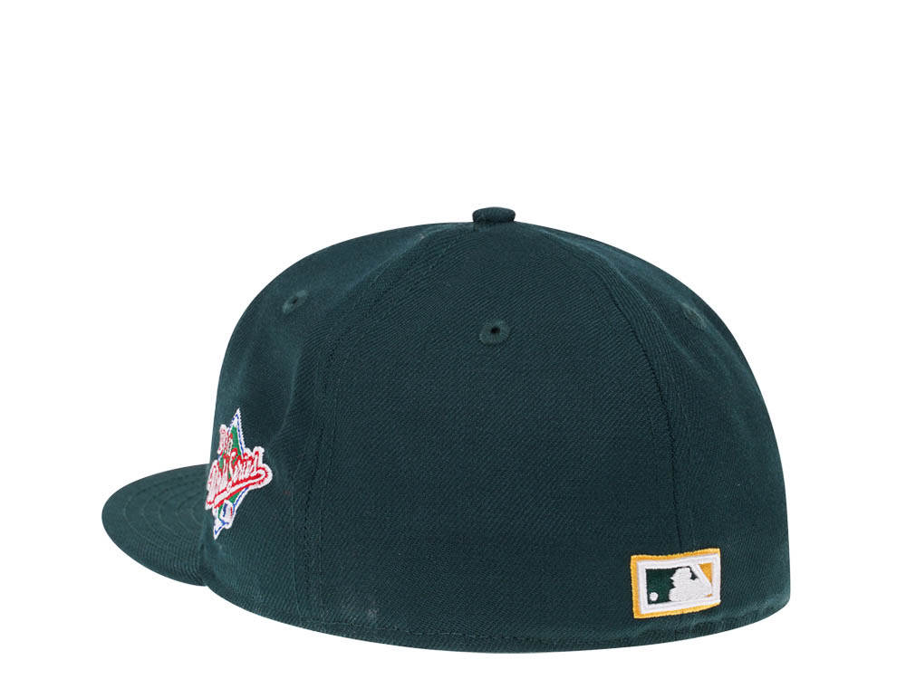 New Era Oakland Athletics World Series 1990 Dark Green Edition 59Fifty Fitted Gorra