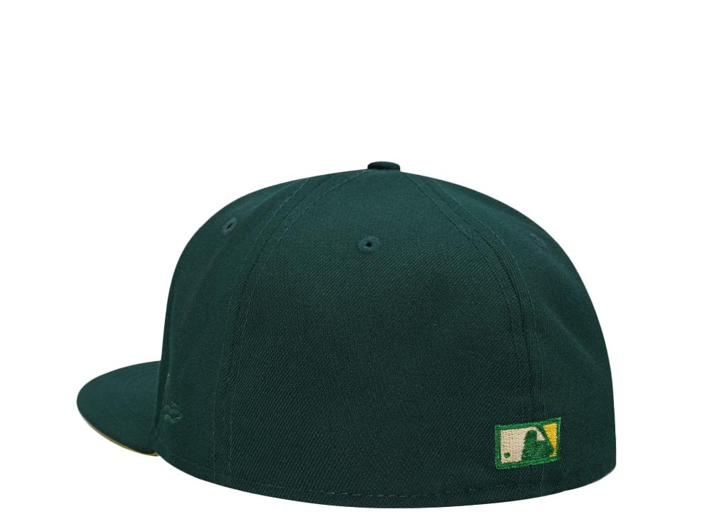 New Era Chicago Cubs 100th Years Wrigley Field Dark Green Citrus Edition 59Fifty Fitted Gorra