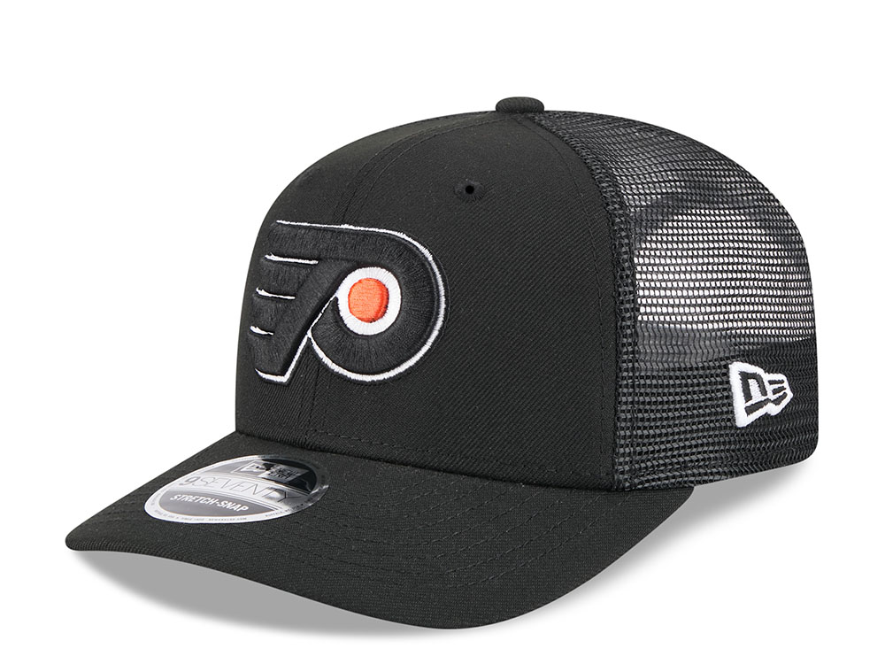 New Era Philadelphia Flyers Black Edition 9Seventy Trucker Snapback Gorra