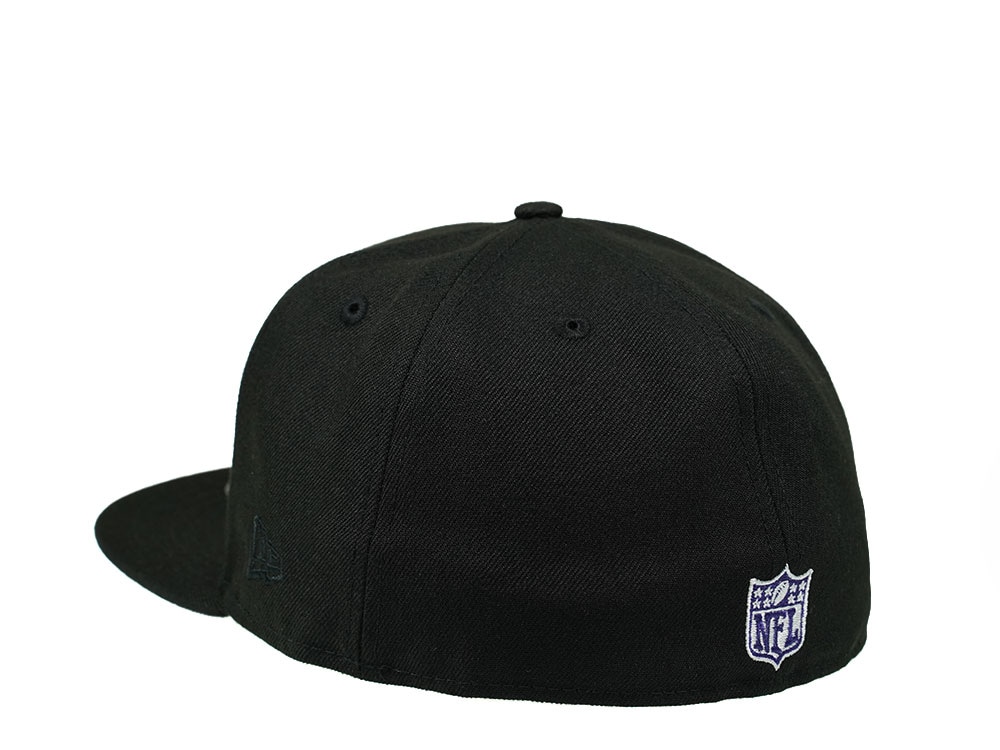 New Era Baltimore Ravens Skull Edition 59Fifty Fitted Gorra