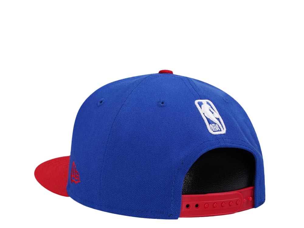 New Era Philadelphia 76ers Blue Red Two Tone Edition 9Fifty Snapback Gorra