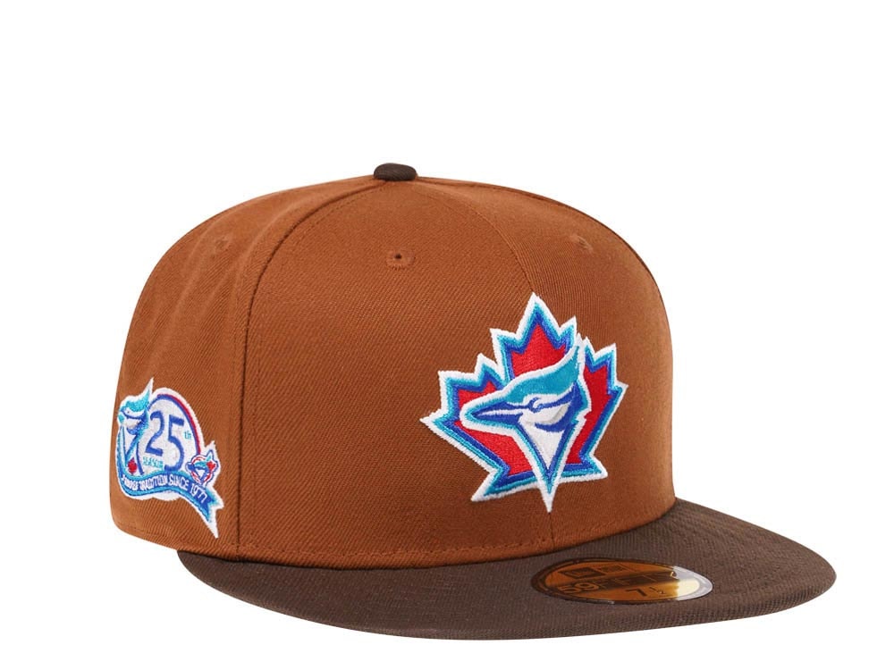New Era Toronto Blue Jays 25th Anniversary Bourbon and Suede Edition 59Fifty Fitted Gorra