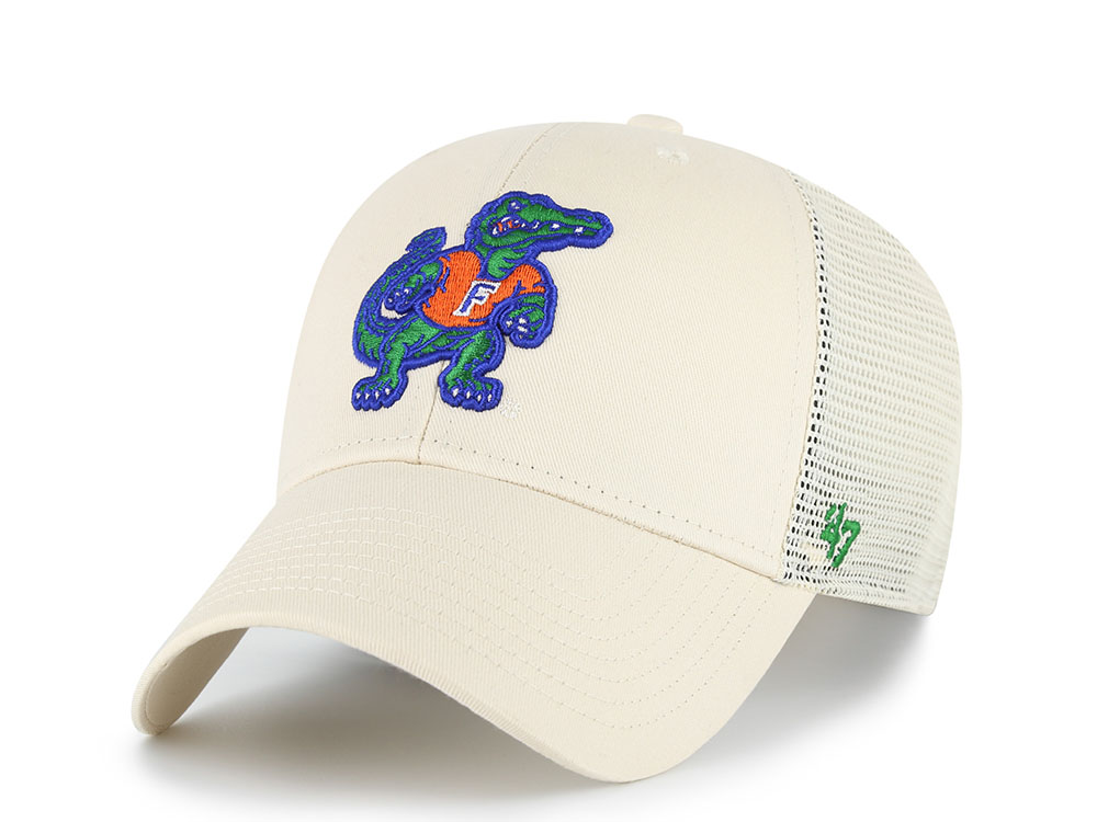 47 Brand Florida Gators Natural Branson MVP Trucker Snapback Gorra