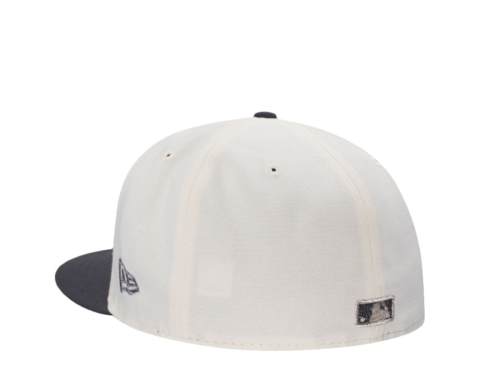 New Era Chicago Cubs Metallic Chrome Two Tone Edition 59Fifty Fitted Gorra